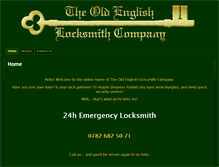 Tablet Screenshot of oldenglishlocksmiths.co.uk